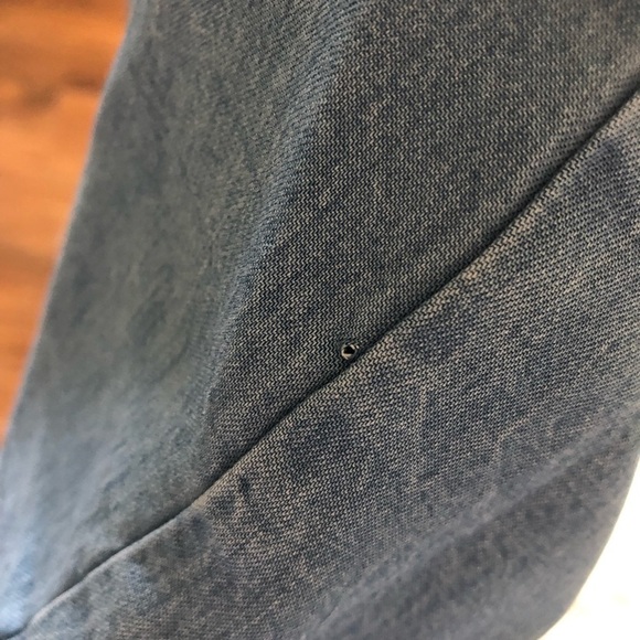 Rebecca Minkoff Rita Chambray One-Shoulder Dress S - Picture 8 of 8